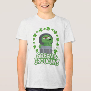 Oscar   Green & Grouchy! Tri-Blend Shirt