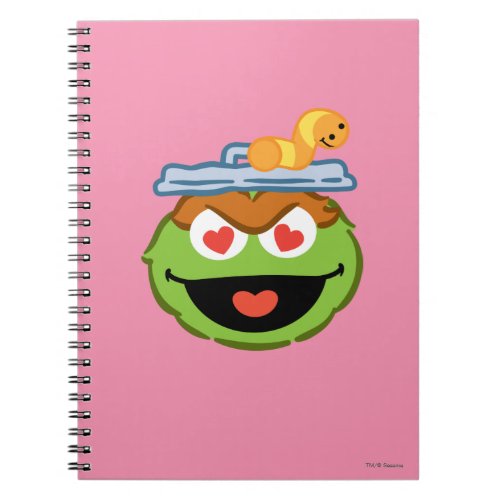 Oscar Smiling Face with Heart_Shaped Eyes Notebook
