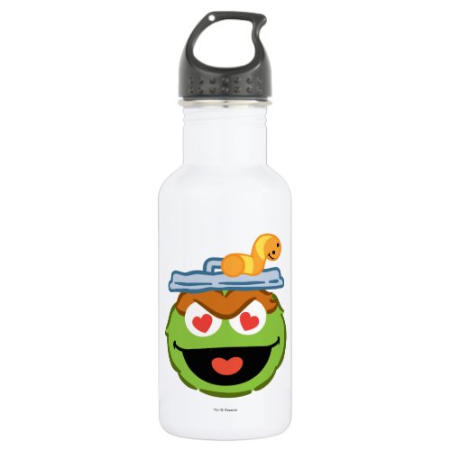 Oscar Smiling Face with Heart_Shaped Eyes Water Bottle