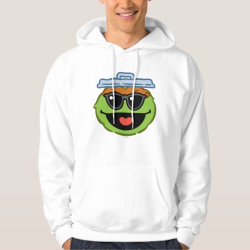 Oscar Smiling Face with Sunglasses Hoodie
