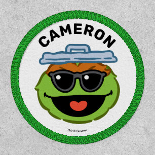 Oscar Smiling Face with Sunglasses Patch