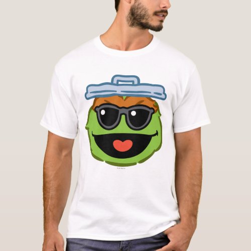 Oscar Smiling Face with Sunglasses T_Shirt