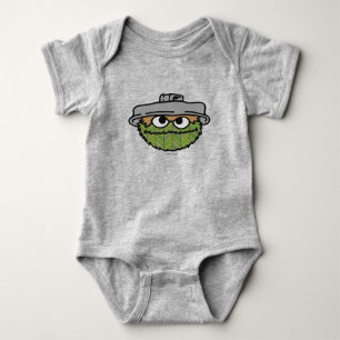 Oscar the Grouch 80's Throwback 2 Baby Bodysuit