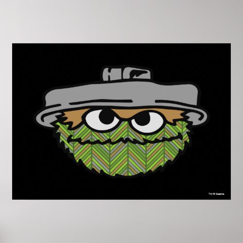 Oscar the Grouch  80s Throwback 3 Poster