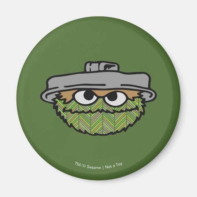 Oscar the Grouch | 80's Throwback Magnet (Front)