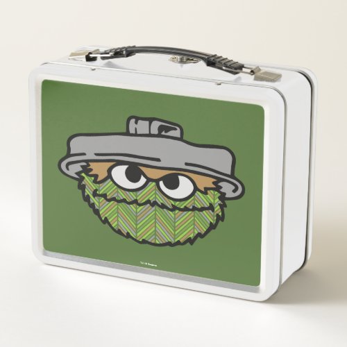 Oscar the Grouch  80s Throwback Metal Lunch Box