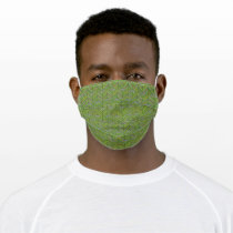 Oscar the Grouch | 80's Throwback Pattern 3 Adult Cloth Face Mask