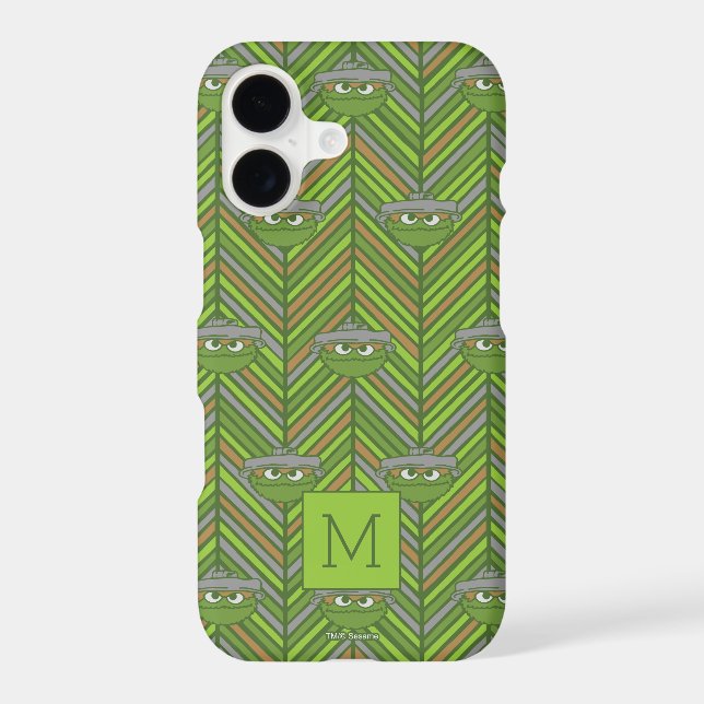 Oscar the Grouch | 80's Throwback Pattern Case-Mate iPhone Case (Back)