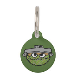 Oscar the Grouch 80's Throwback Pet ID Tag