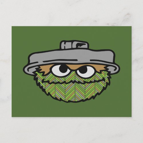 Oscar the Grouch  80s Throwback Postcard