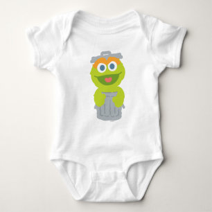 Oscar the Grouch Baby Bodysuit