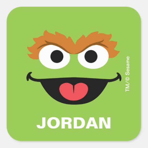 Oscar the Grouch _ Back to School Labels