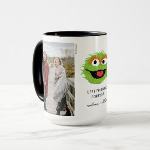 Oscar the Grouch   Best Friends - Photo Mug