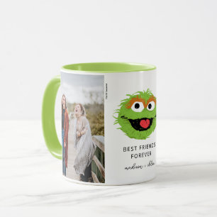 Oscar the Grouch   Best Friends - Photo Mug