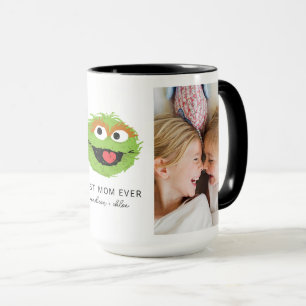 Oscar the Grouch Best Mom - Photo Mug