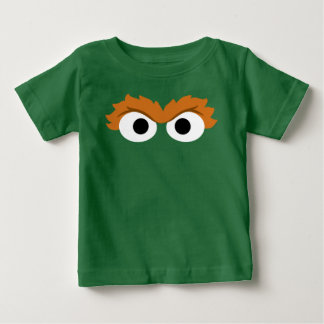 Oscar the Grouch Big Face Baby T-Shirt