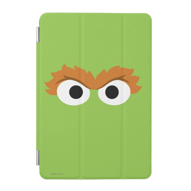 Oscar the Grouch Big Face iPad Mini Cover (Front)