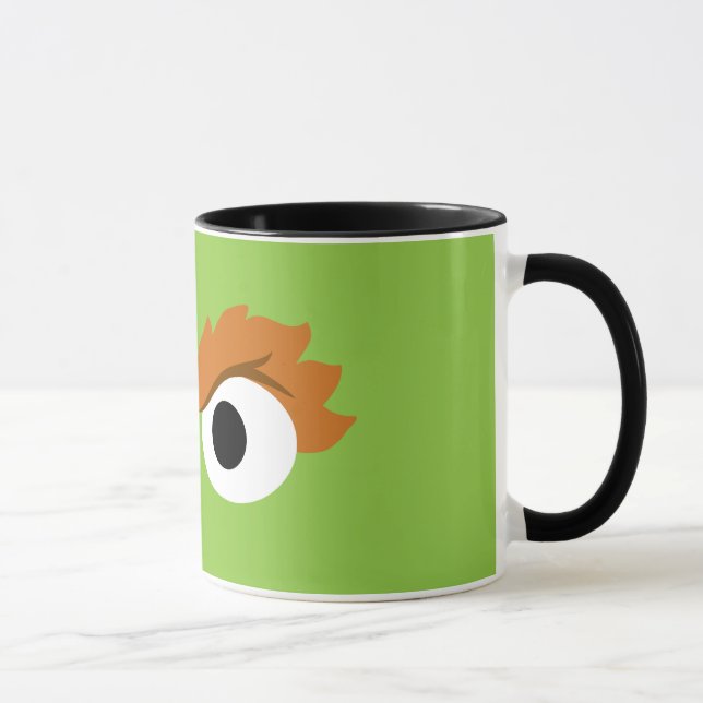 Oscar the Grouch Big Face Mug (Right)