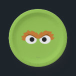 Oscar the Grouch Big Face Paper Plates<br><div class="desc">Guess who? it's Oscar the Grouch       This item is recommended for ages 2 . ©  2014 Sesame Workshop. www.sesamestreet.org</div>