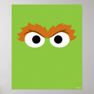 Oscar the Grouch Big Face Poster