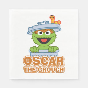 Oscar the Grouch Classic Style Paper Napkins