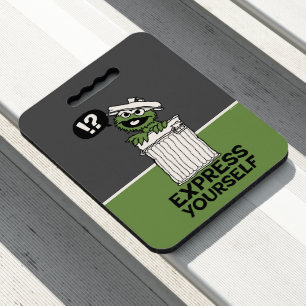 Oscar the Grouch Express Yourself Seat Cushion