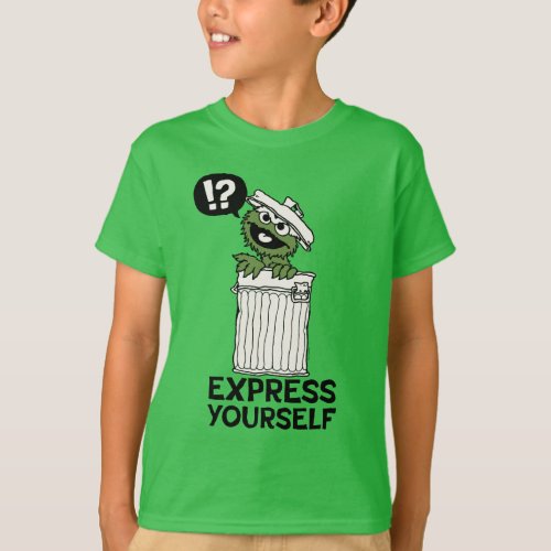 Oscar the Grouch Express Yourself T_Shirt