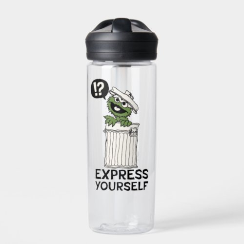 Oscar the Grouch Express Yourself Water Bottle