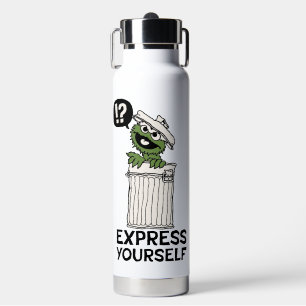 Oscar the Grouch Express Yourself Water Bottle