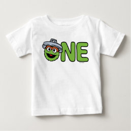 Oscar the Grouch First Birthday Baby T-Shirt