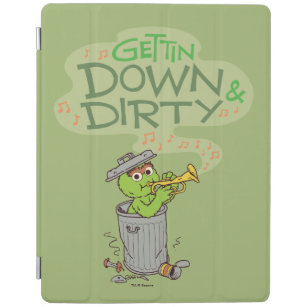 Oscar the Grouch   Gettin Down & Dirty iPad Smart Cover