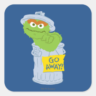 Oscar The Grouch Stickers | Zazzle