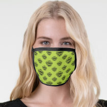 Oscar the Grouch Green Pattern Face Mask