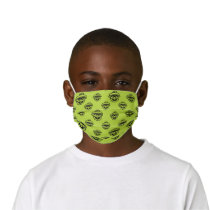 Oscar the Grouch Green Pattern Kids' Cloth Face Mask