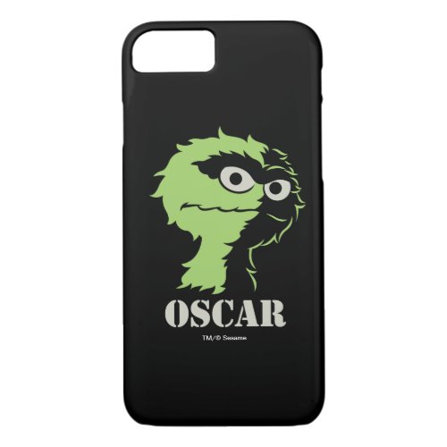 Oscar the Grouch Half iPhone 87 Case