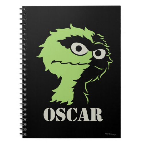 Oscar the Grouch Half Notebook