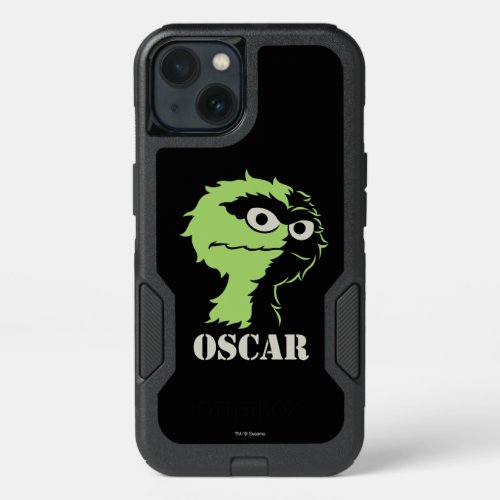 Oscar the Grouch Half iPhone 13 Case