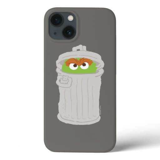 Oscar the Grouch & His Trash Can iPhone 13 Case
