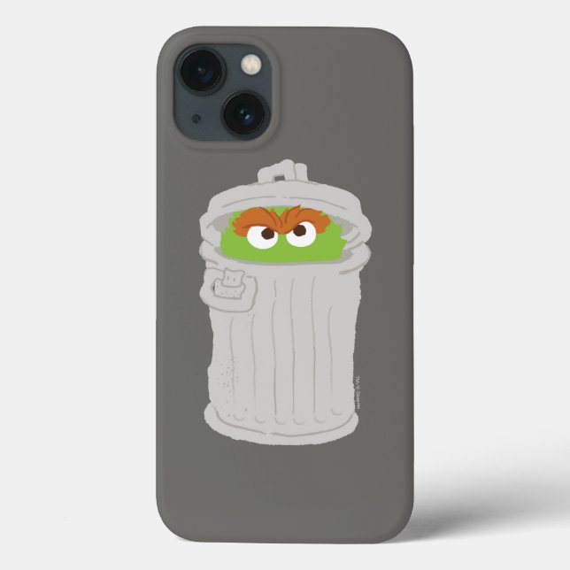 Oscar the Grouch & His Trash Can Case-Mate iPhone Case (Back)
