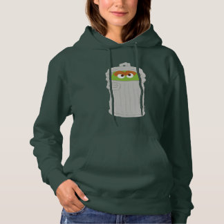 Oscar the Grouch & His Trash Can Hoodie
