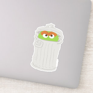 Oscar The Grouch Trash Talker Vinyl Decal