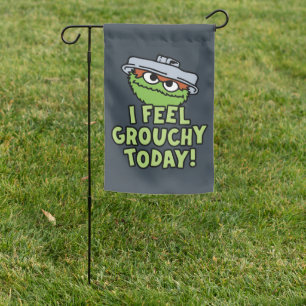 Oscar the Grouch   I Feel Grouchy Today! Garden Flag