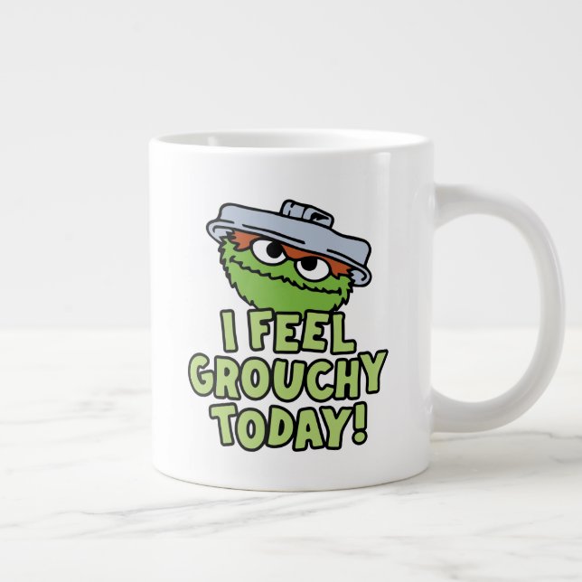Oscar the Grouch | I Feel Grouchy Today! Giant Coffee Mug (Right)