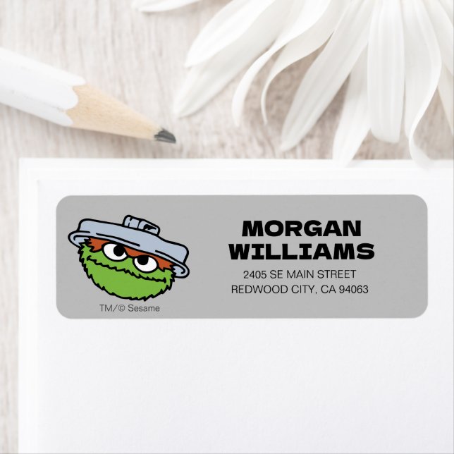 Oscar the Grouch | I Feel Grouchy Today! Label (Insitu)
