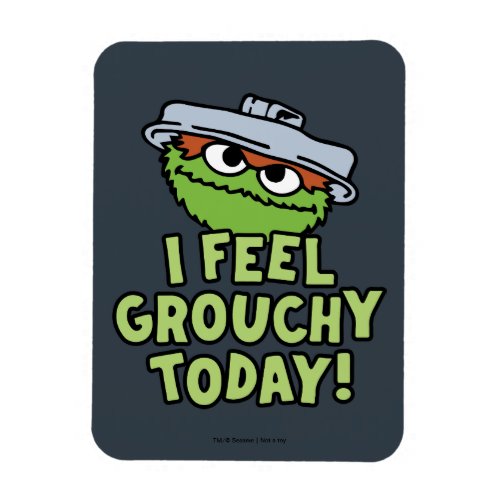 Oscar the Grouch  I Feel Grouchy Today Magnet