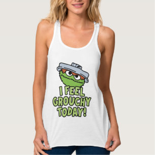 Oscar the Grouch   I Feel Grouchy Today! Tank Top