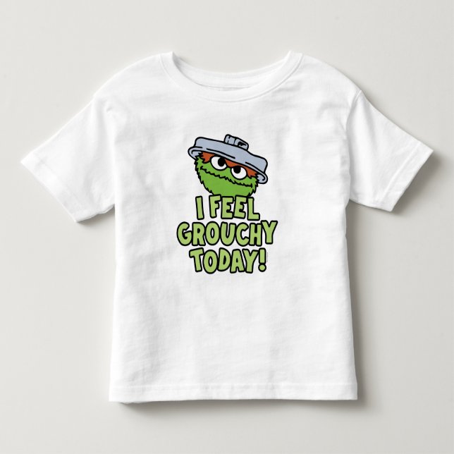 Oscar the Grouch | I Feel Grouchy Today! Toddler T-shirt (Front)