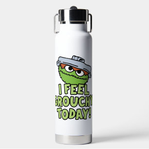 Oscar the Grouch I Feel Grouchy Today! Water Bottle