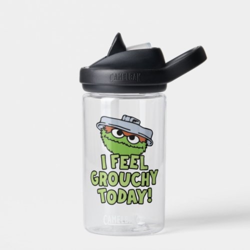 Oscar the Grouch  I Feel Grouchy Today Water Bottle
