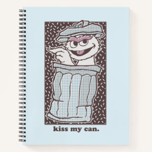 Oscar the Grouch Kiss My Can Notebook